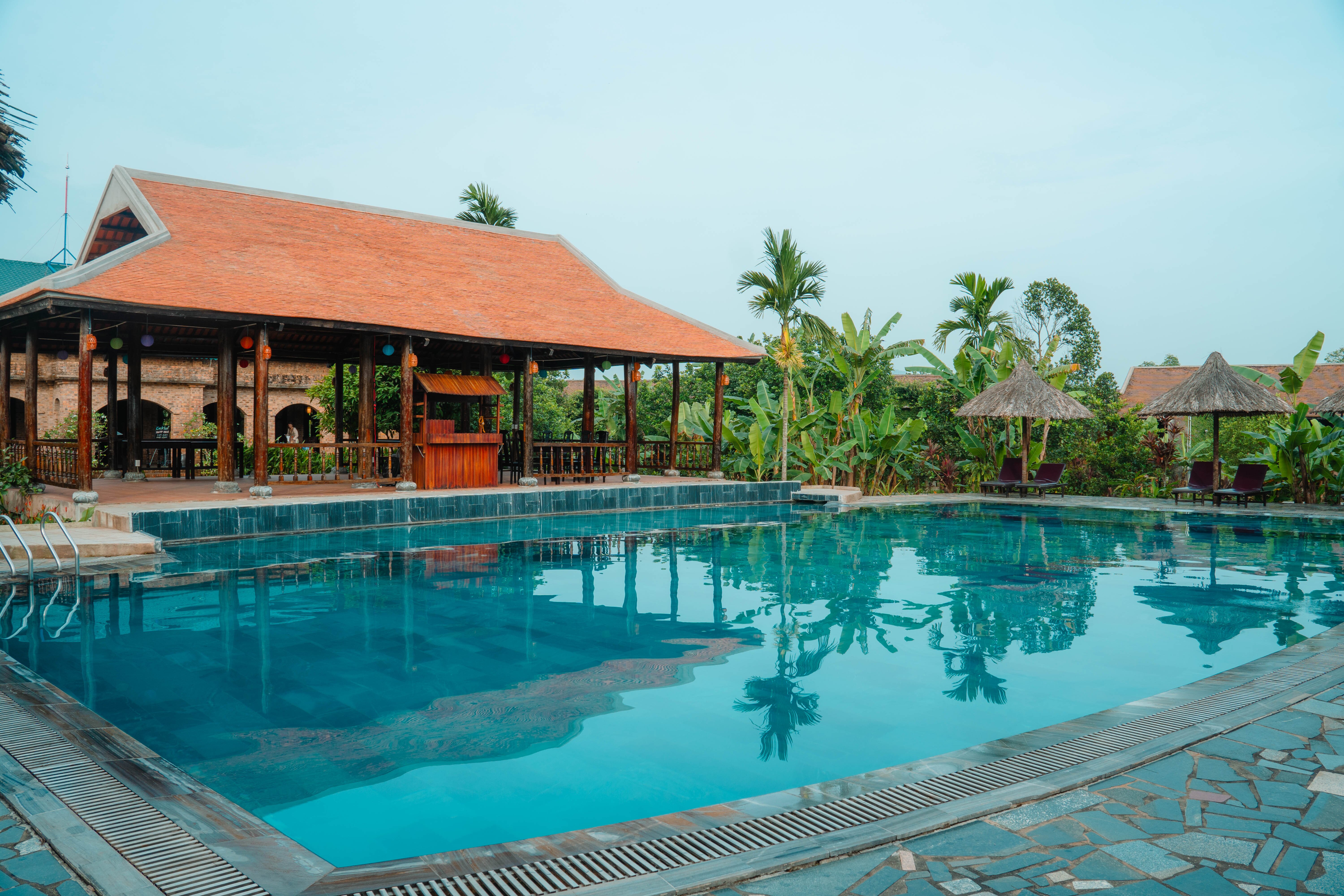 Hue Ecolodge-泳池