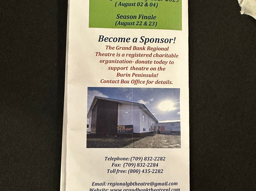 Grand Bank Regional Theatre-Grand Bank必去景点