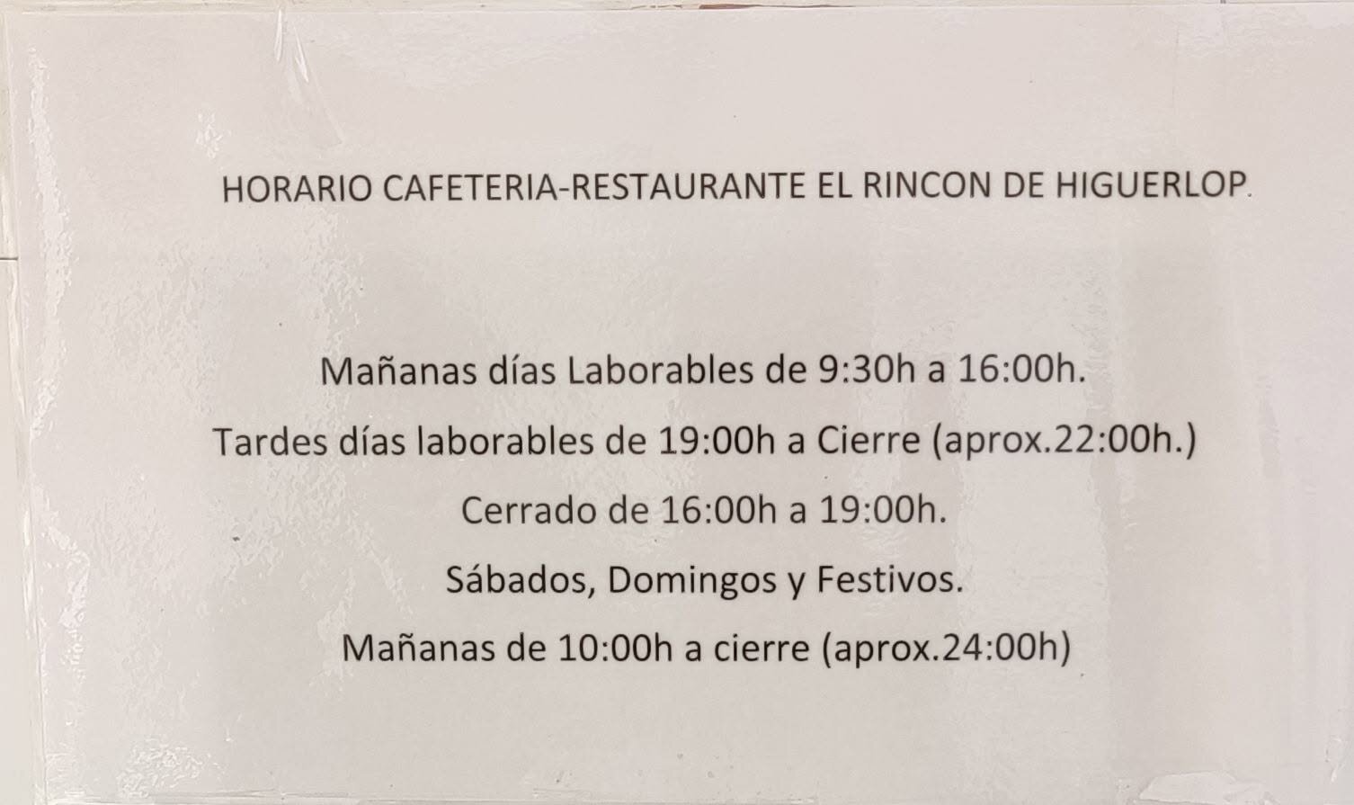 El Rincon De Higuerlop-官方