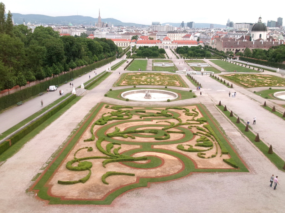 Jardines de Belvedere-维也纳必去景点
