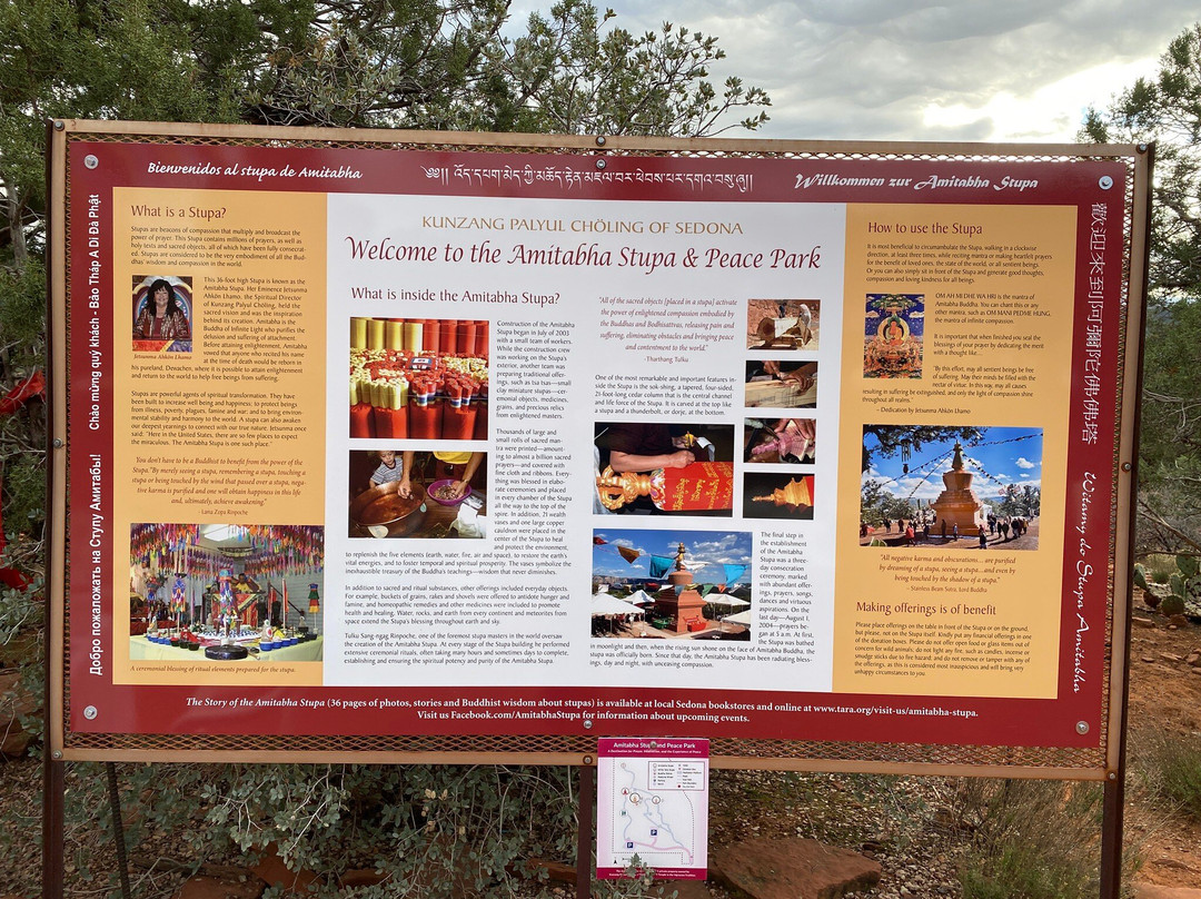 Amitabha Stupa and Peace Park-塞多纳必去景点