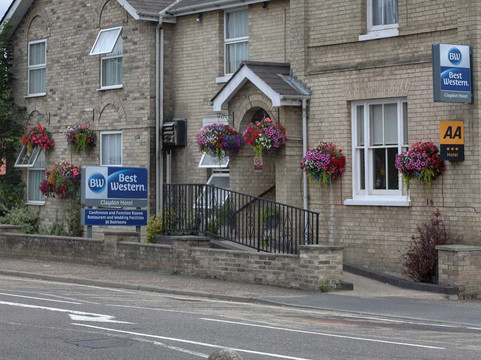 Stonham Aspal酒店住宿-Best Western Claydon Hotel