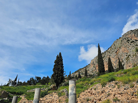 Temple of Apollo-德尔斐必去景点