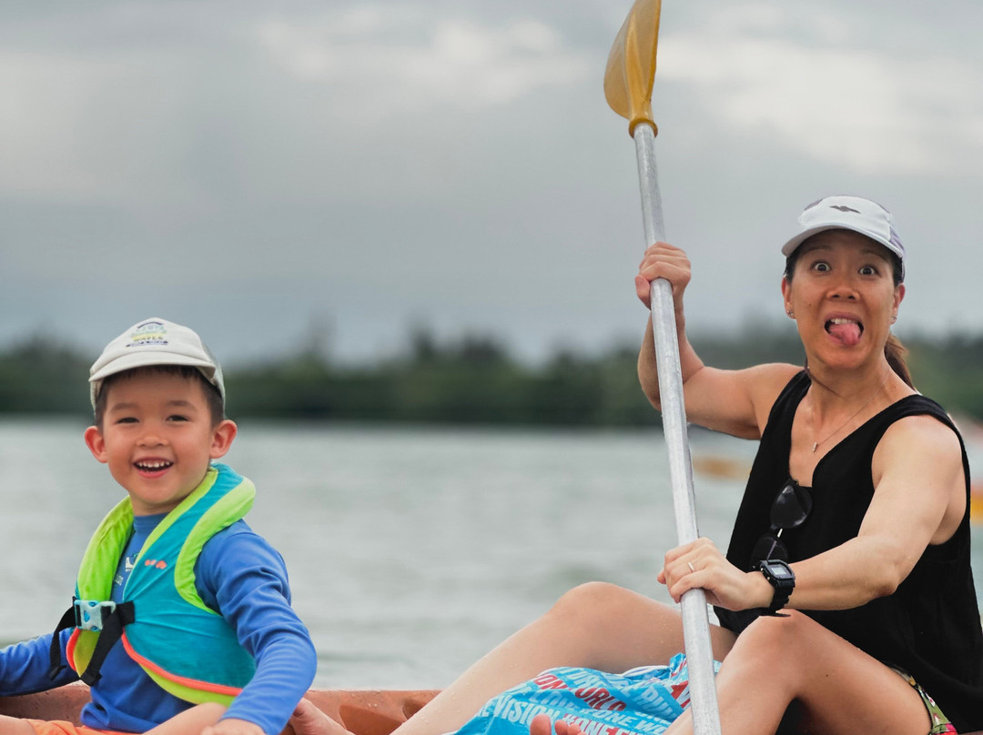 ''Kayak adventure in Rekawa Lagoon''-Rekawa必去景点