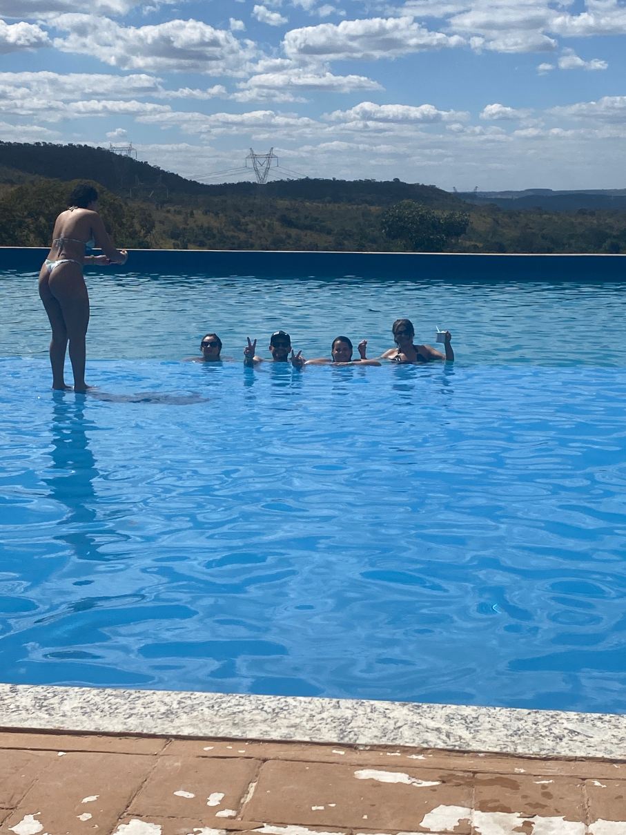 Tauá Resort & Convention Alexânia-泳池
