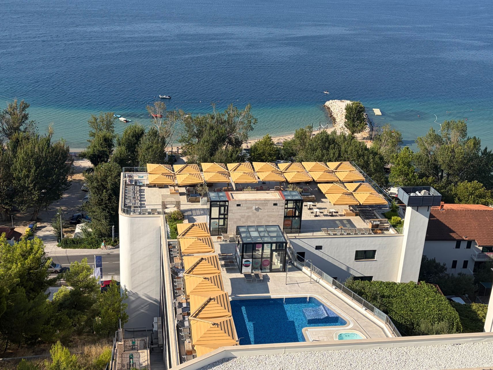 Hotel Plaža Duće-旅行者