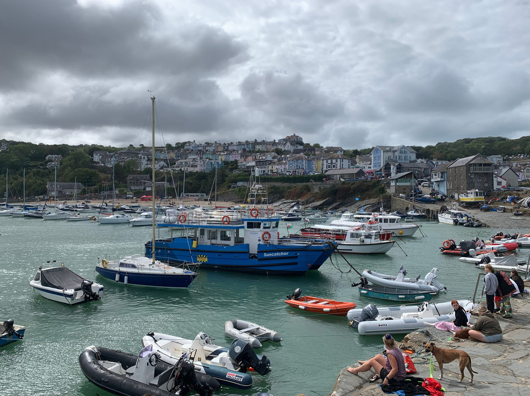 New Quay Beach. Wales-纽基必去景点