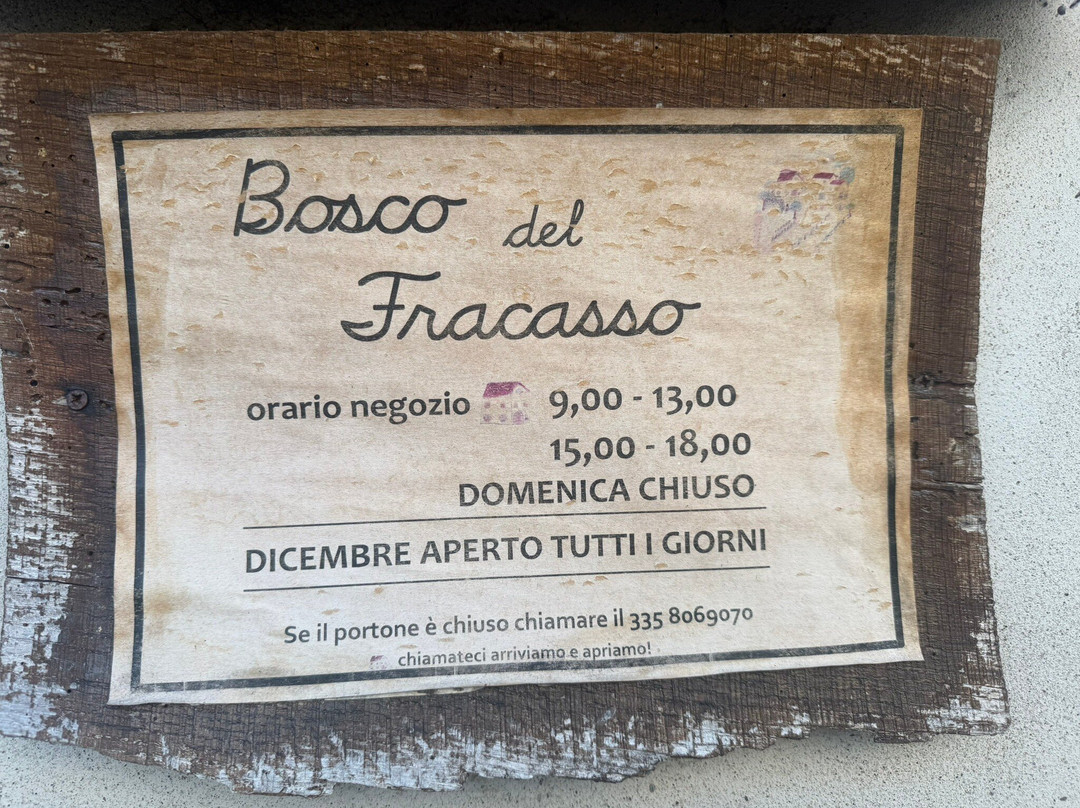 Agriturismo Bosco Del Fracasso