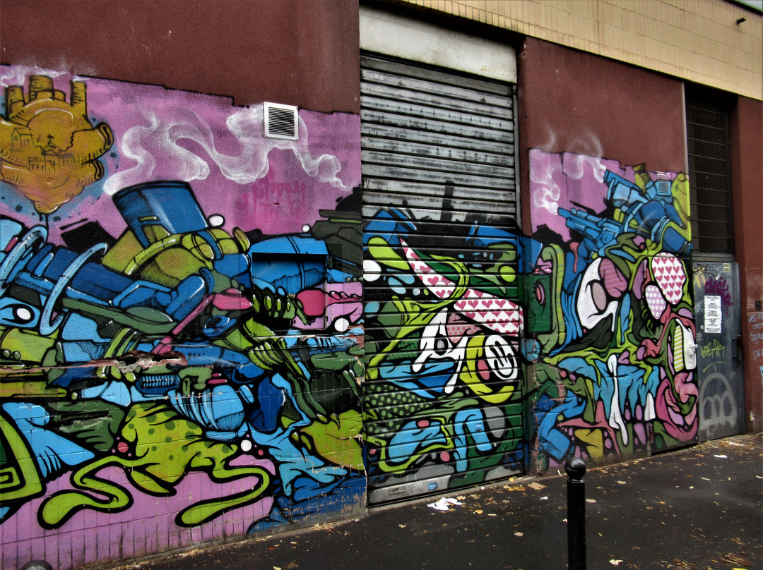 Fresque "singes Sur Scooter"景点图片