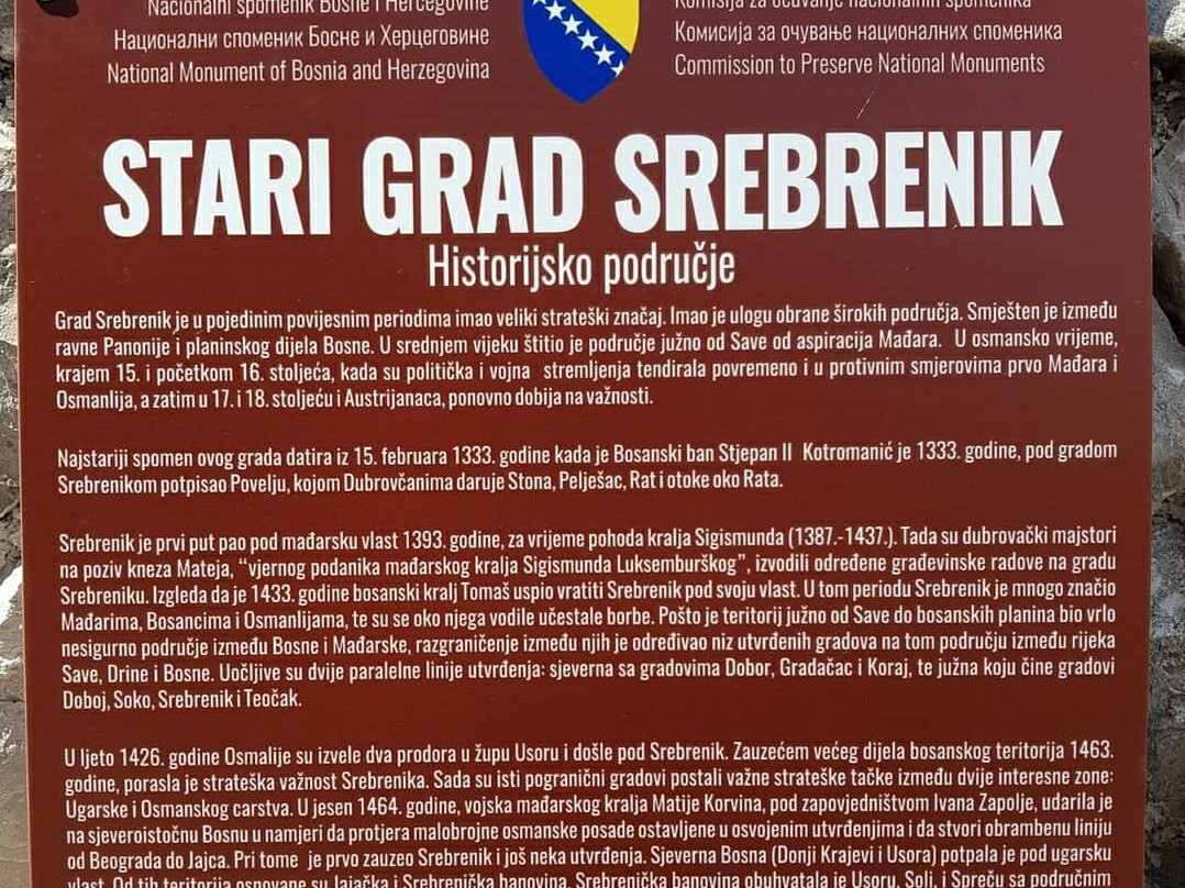Srebrenik Fortress景点图片