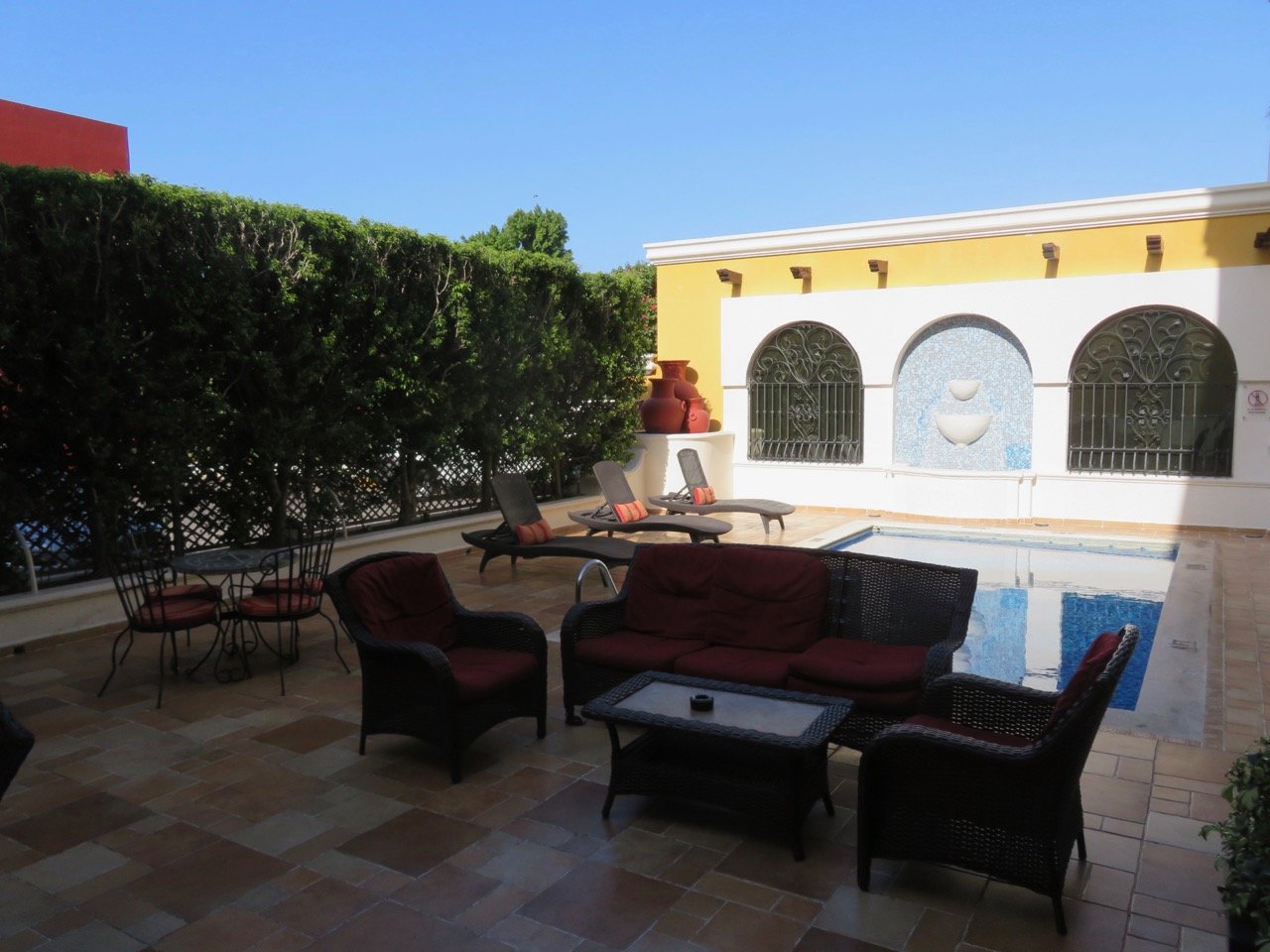 Hotel Plaza Campeche-泳池