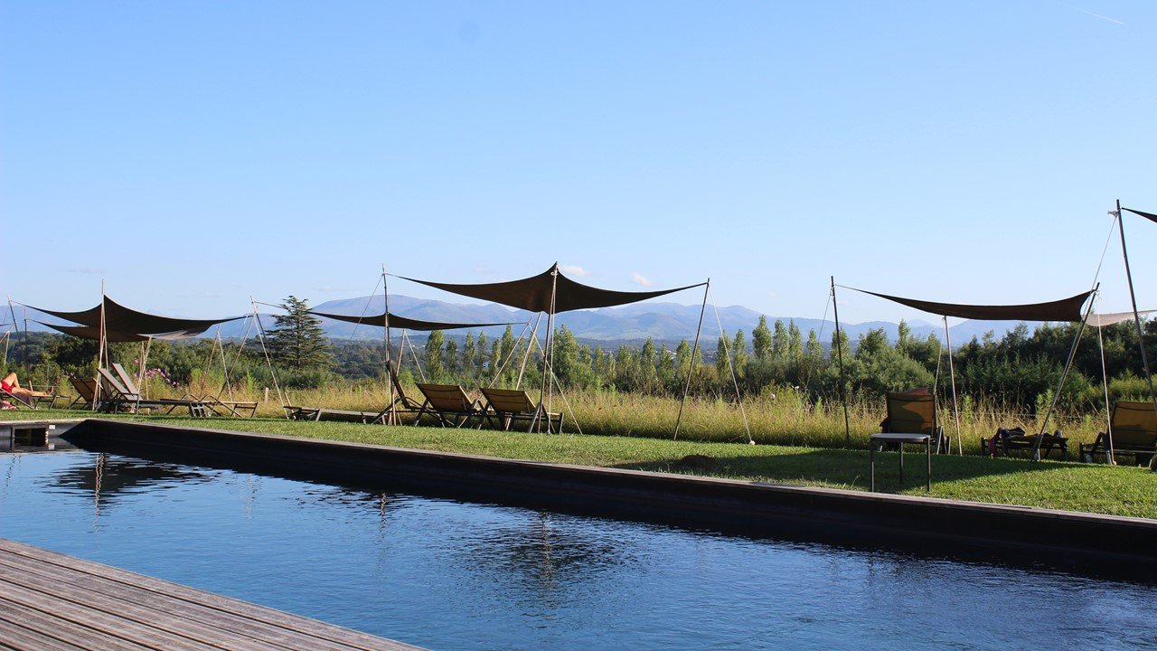 Le Chateau du Clair de Lune-泳池