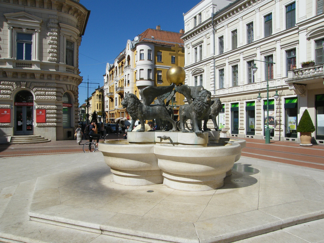 Millennium Fountain-塞格德必去景点