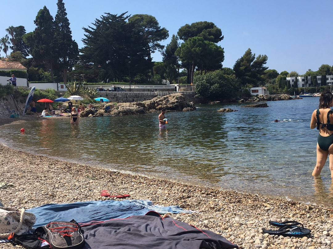 Plage des Ondes-Cap d'Antibes必去景点