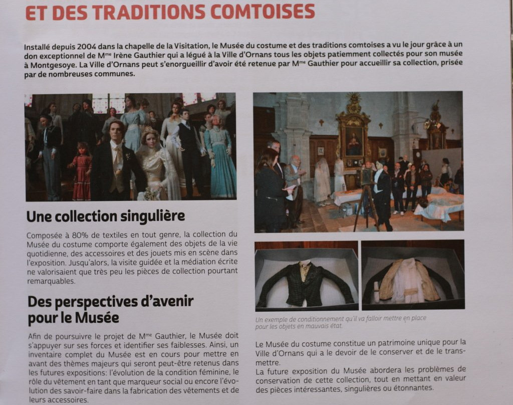 Musée du Costume et  des traditions comtoises景点图片
