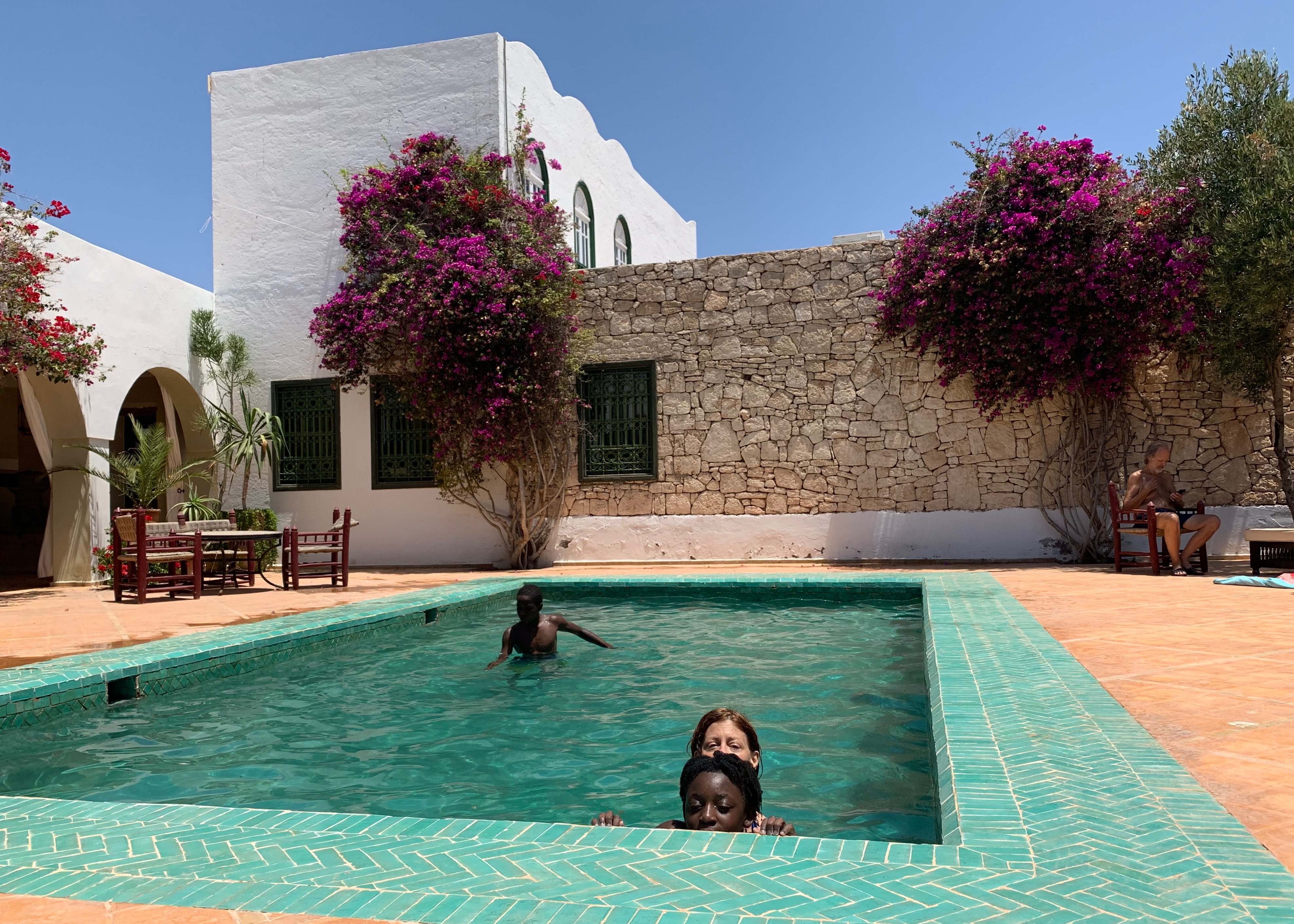 Les Jardins de Villa Maroc-泳池