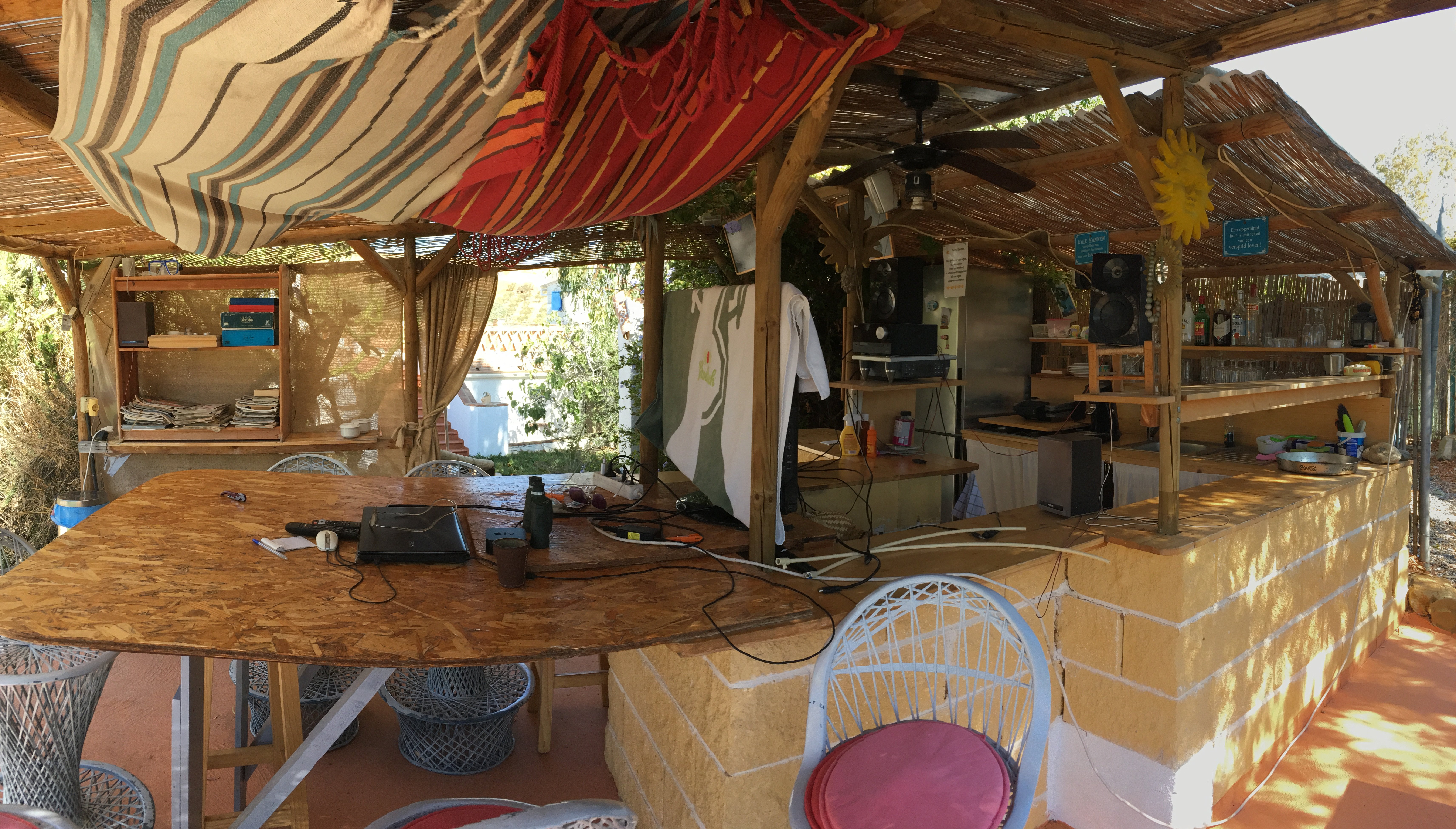 B&B Dos Alamos-泳池