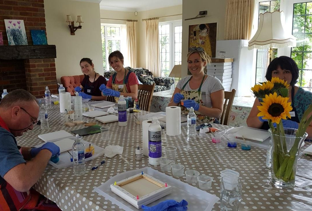 Paint pouring workshops-Prestwood必去景点