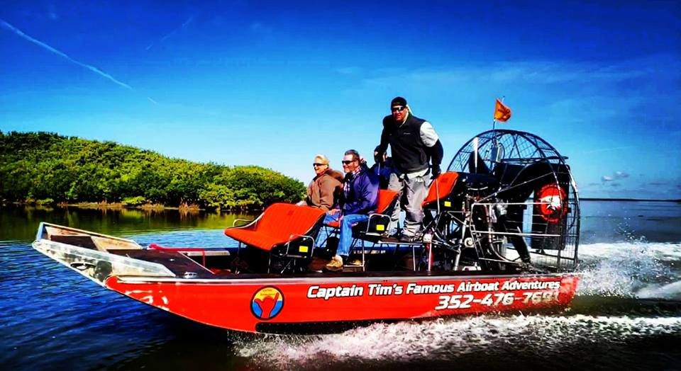 Captain Tim's Famous Airboat Adventures-克里斯特尔里弗必去景点