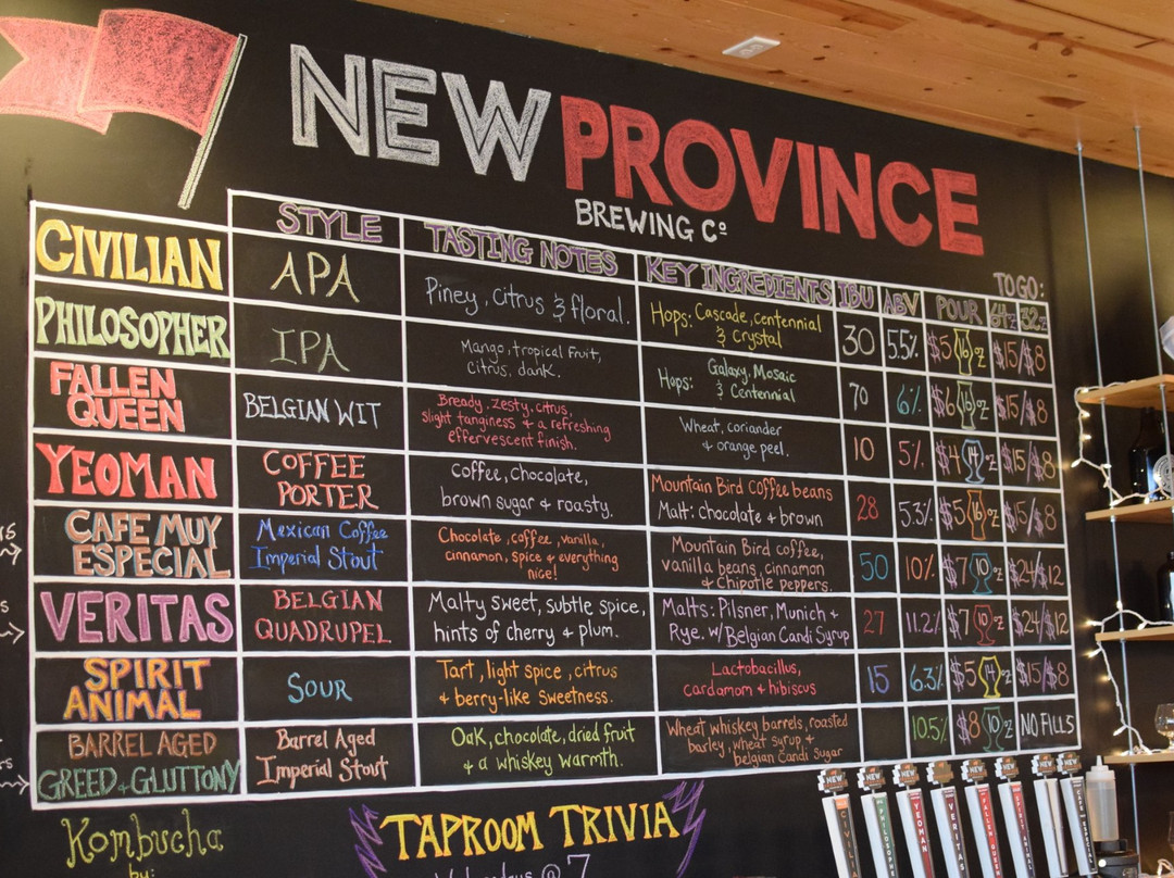 New Province Brewing Company-罗杰斯必去景点