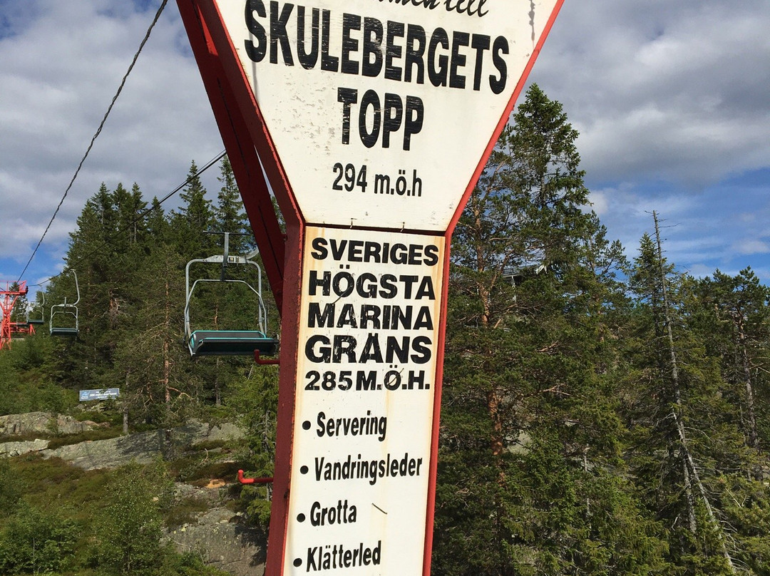 Skulebergets linbana-Docksta必去景点