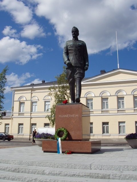 Mannerheim Statue-Mikkeli必去景点