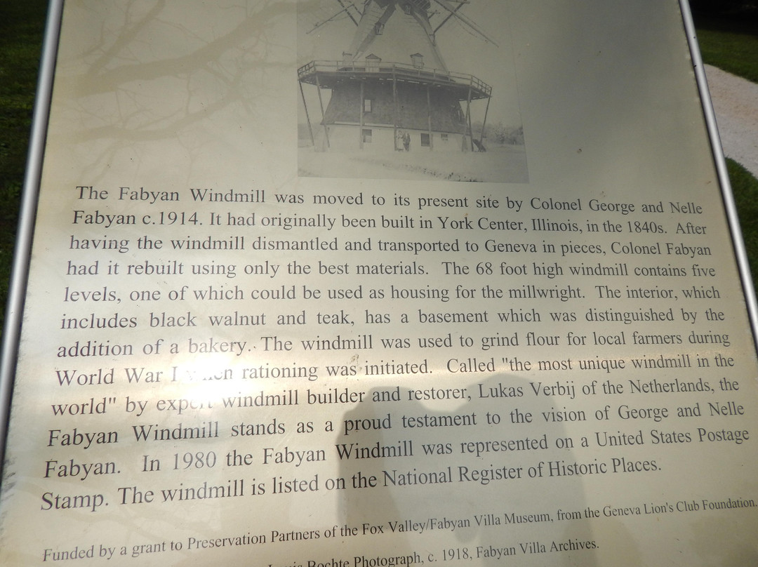 Fabyan Windmill-Batavia必去景点