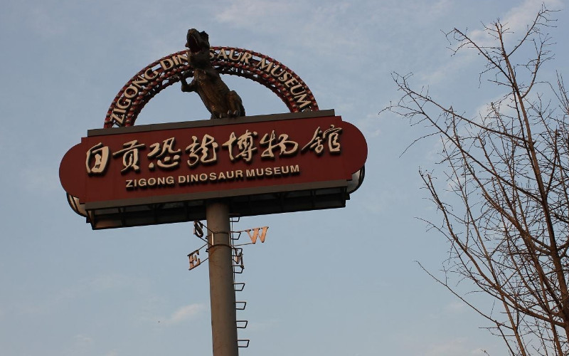 自贡恐龙博物馆景点图片