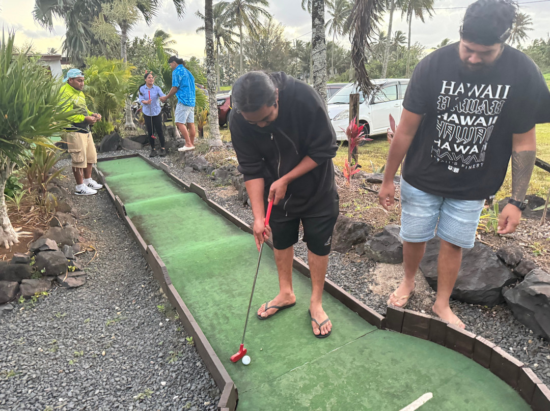 Aroa Village & Mini Golf-拉罗汤加必去景点