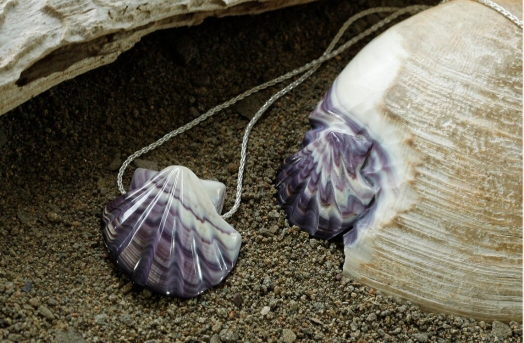 Marcia Poirier Shell Carver