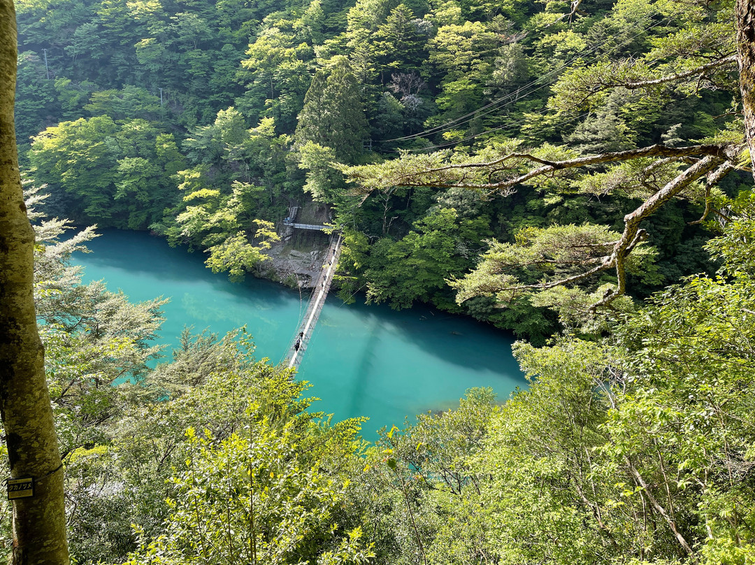 Yume no Tsuribashi Suspension Bridge-川根本町必去景点