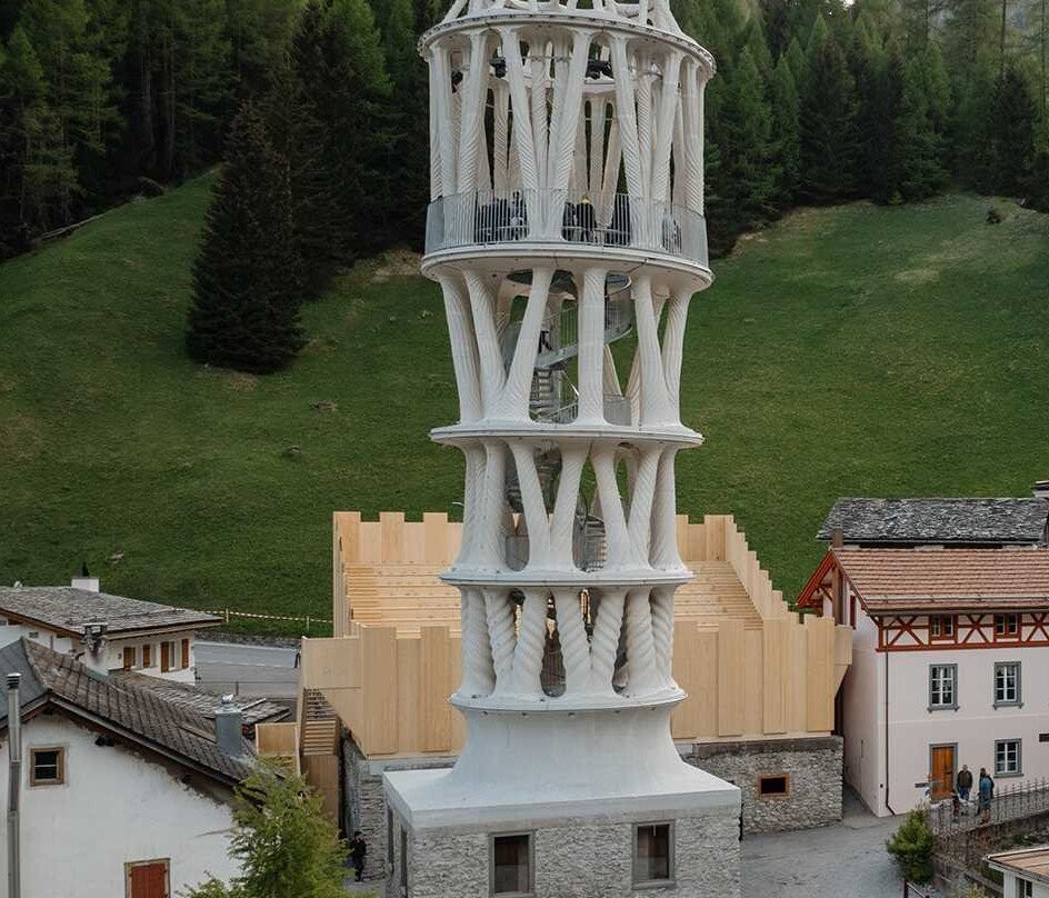 Tor Alva - Weisse Turm De Mulegns-Surses必去景点