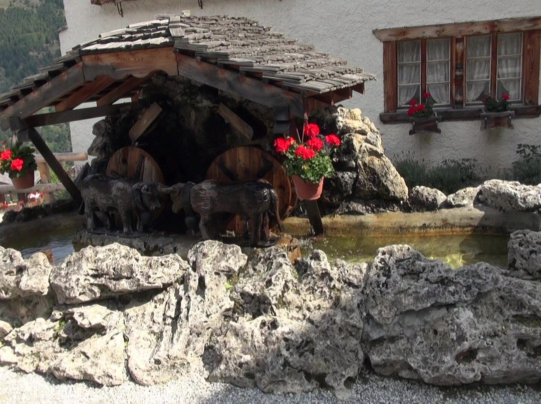 Trois fontaines du village Grimentz-Grimentz必去景点