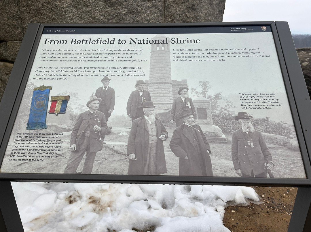 Little Round Top-葛底斯堡必去景点