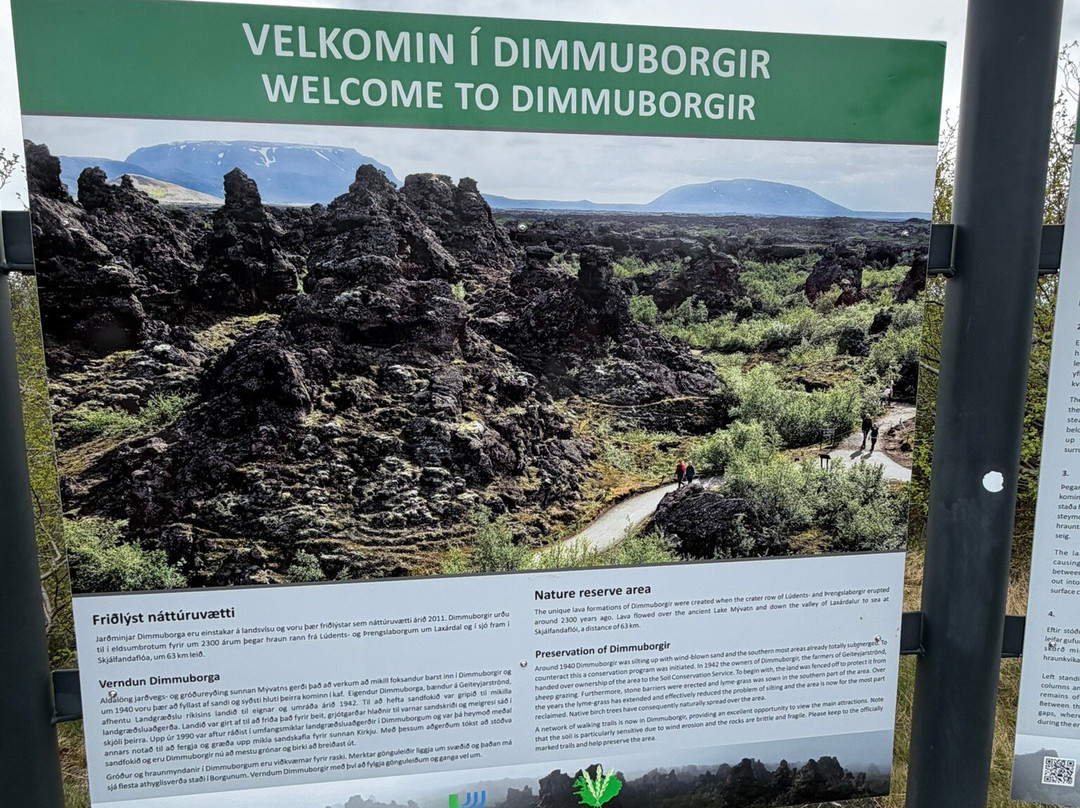 Dimmuborgir Lava Formations-米湖必去景点