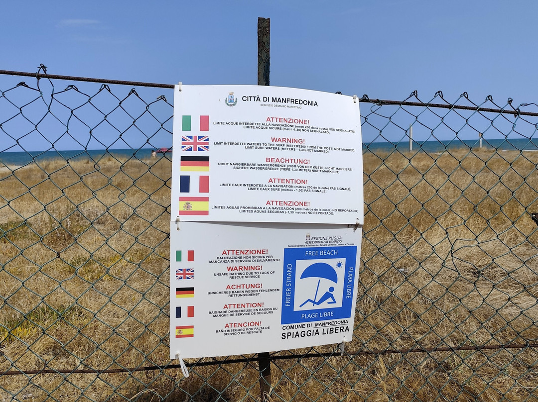 Spiaggia Piana di Mattinata-Mattinata必去景点