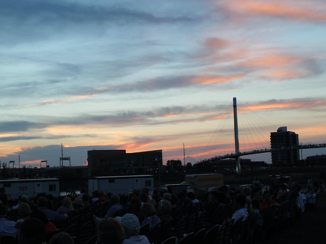 康瑟尔布拉夫斯旅游景点-Tom Hanafan River's Edge Park