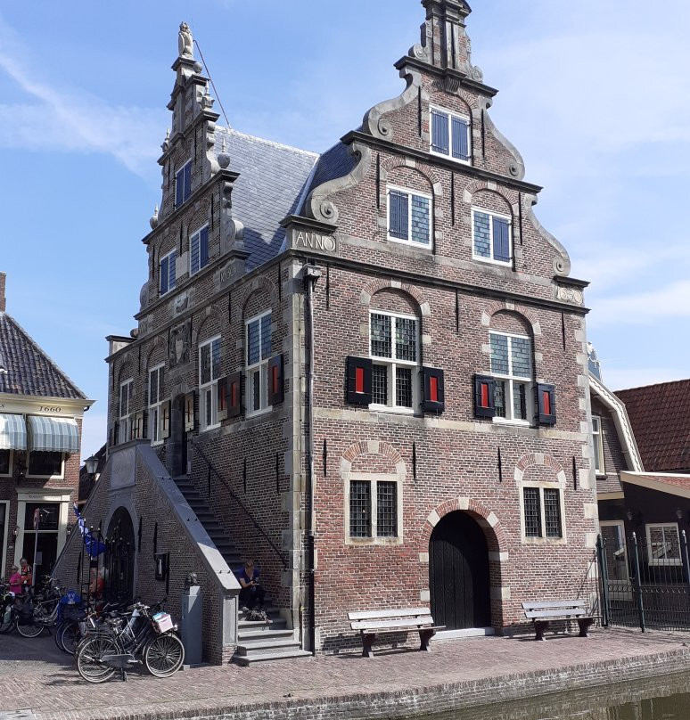 Raadhuis en Waag De Rijp uit 1630景点图片