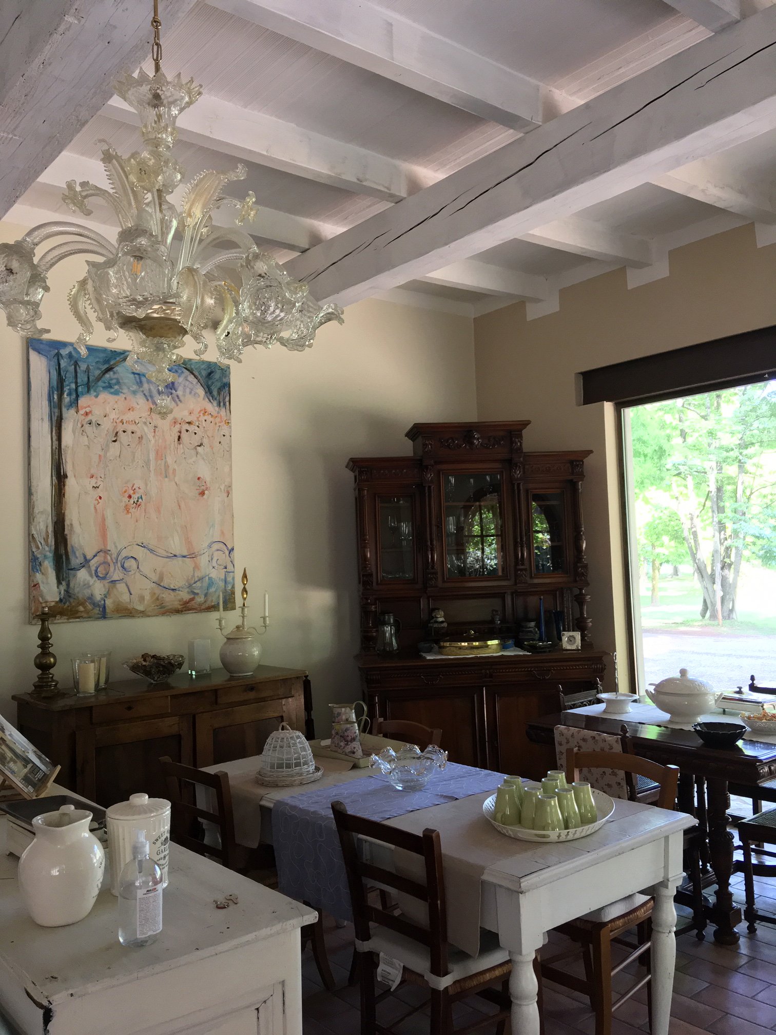 B & B IL Parco Delle Sequoie-餐饮
