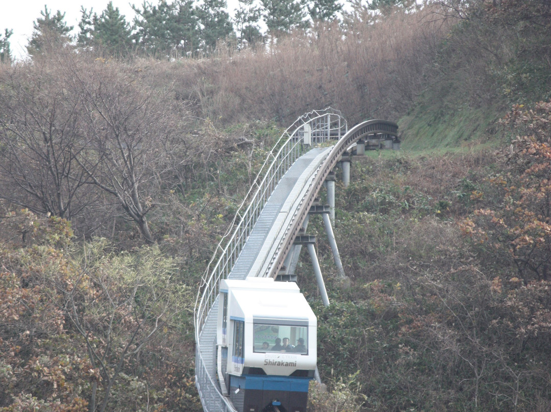 Slope Car Shirakamigo-深浦町必去景点