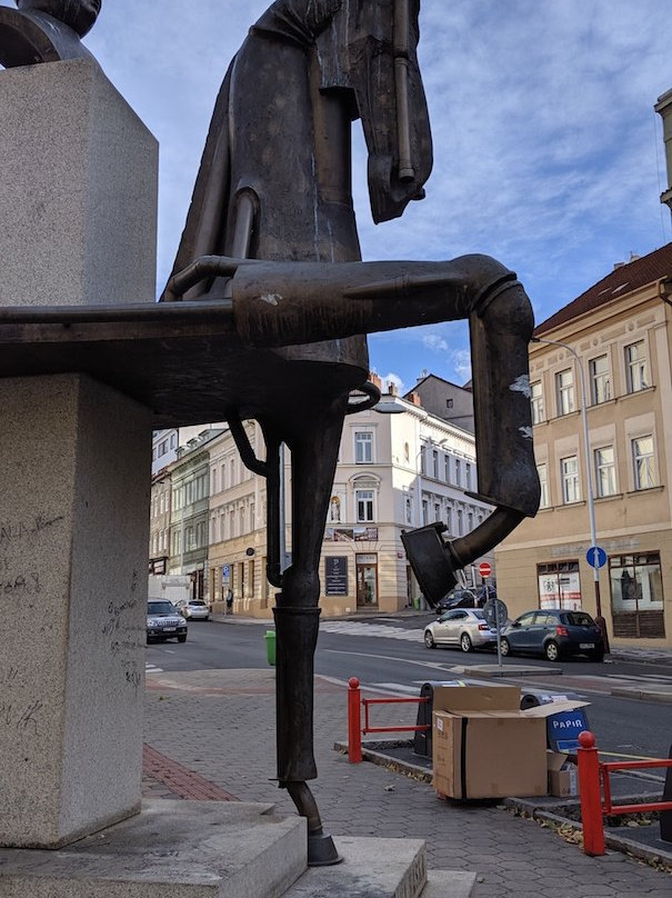 The Statue of Jaroslav Hasek by Karel Nepras and Karolina Neprasova景点图片