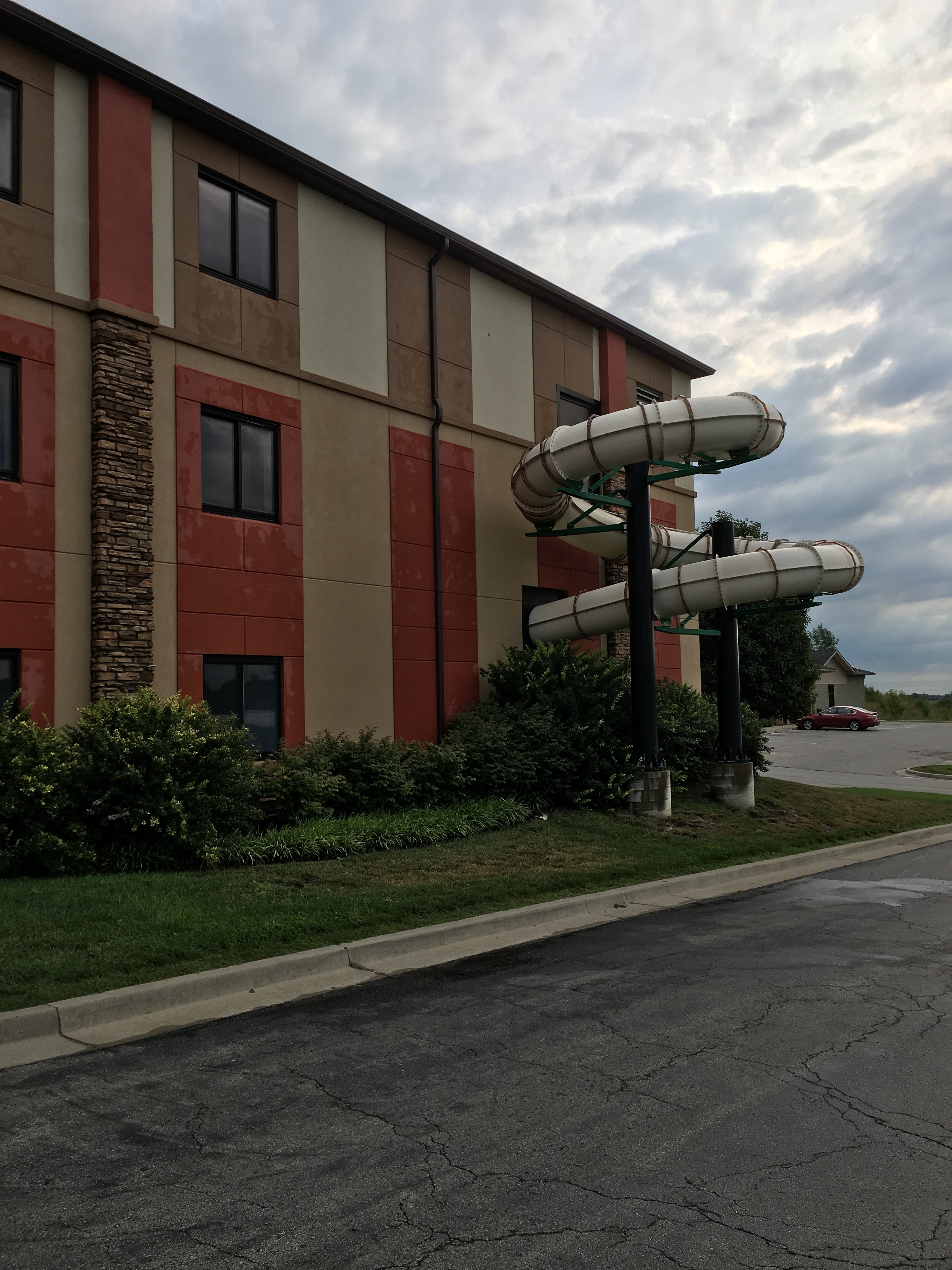 Sleep Inn & Suites Indoor Waterpark-浴室