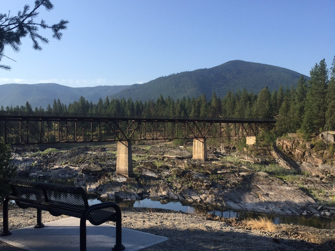 Thompson Falls High Bridge景点图片