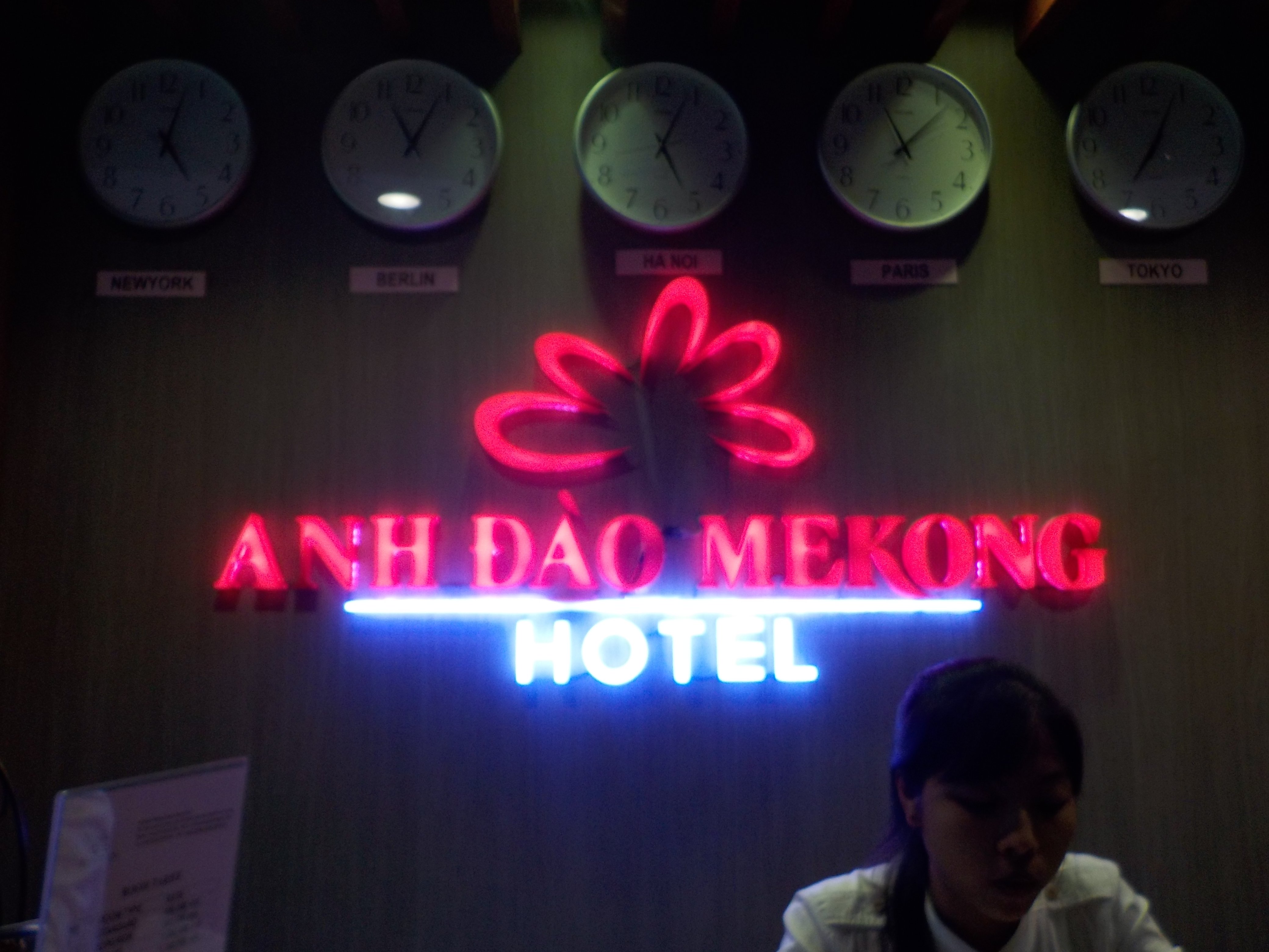 Anh Dao Mekong Hotel-浴室