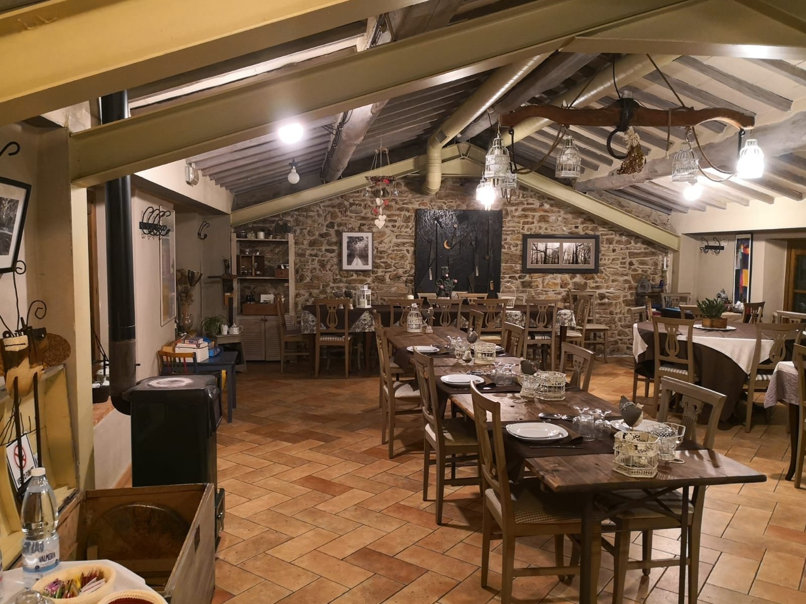 Agriturismo Poggio ai Legni-餐饮