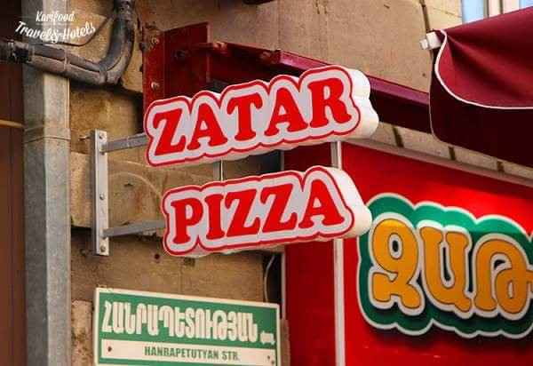 Zatar Pizza