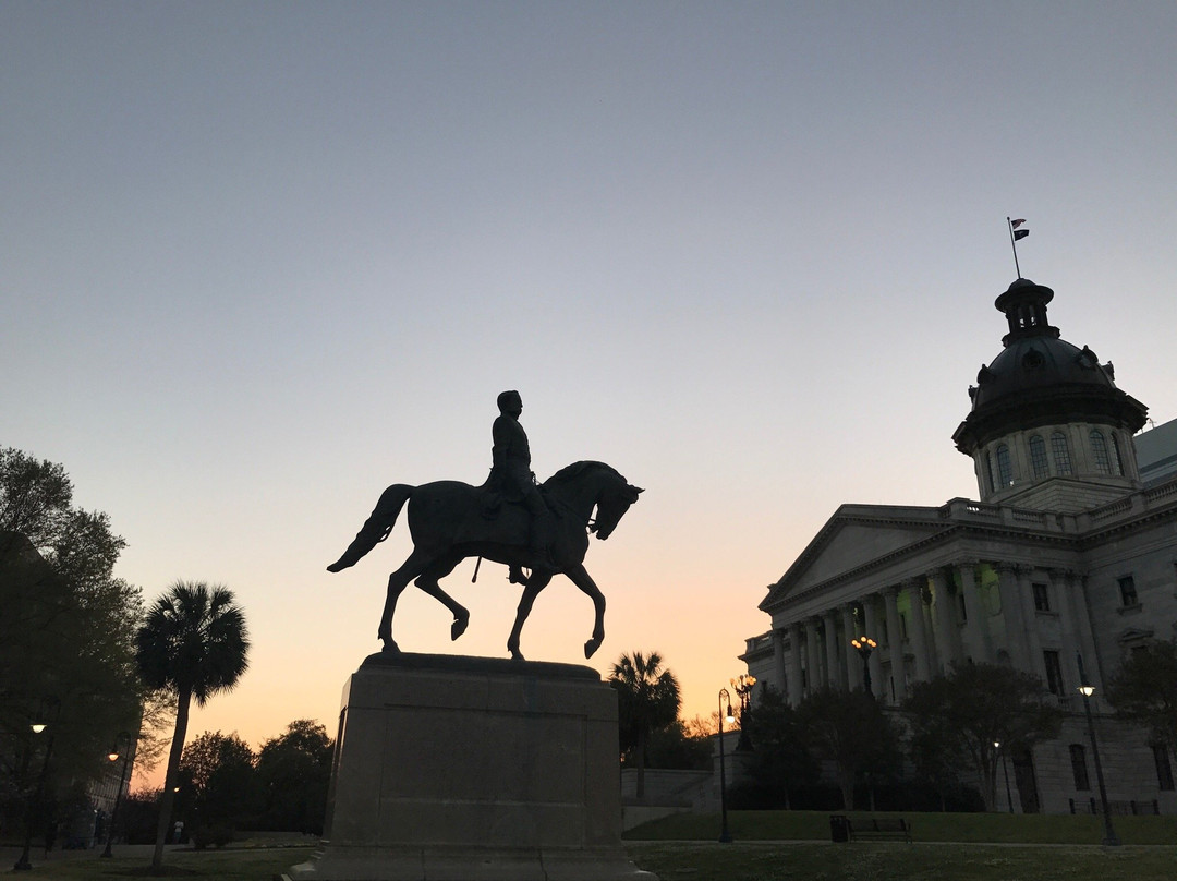 Wade Hampton Statue-哥伦比亚必去景点