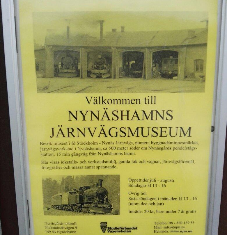 Nynashamns Jarnvagsmuseum-Nynashamn必去景点