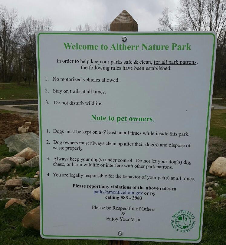 Altherr Nature Park-Monticello必去景点