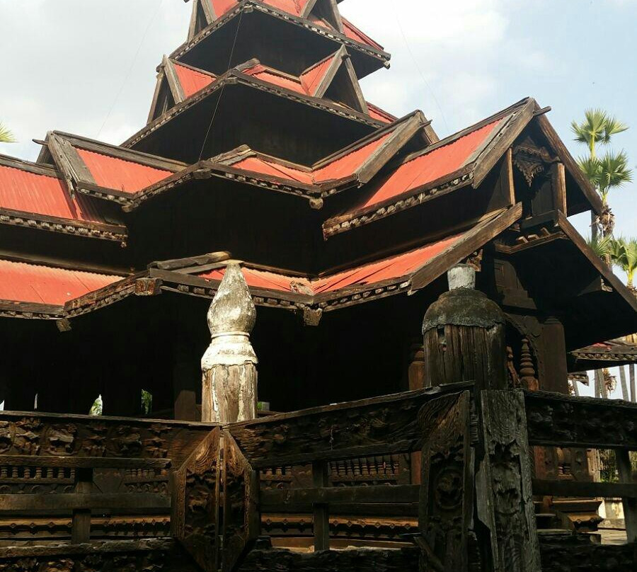 Tingaza Kyaung Monestary-曼德勒必去景点
